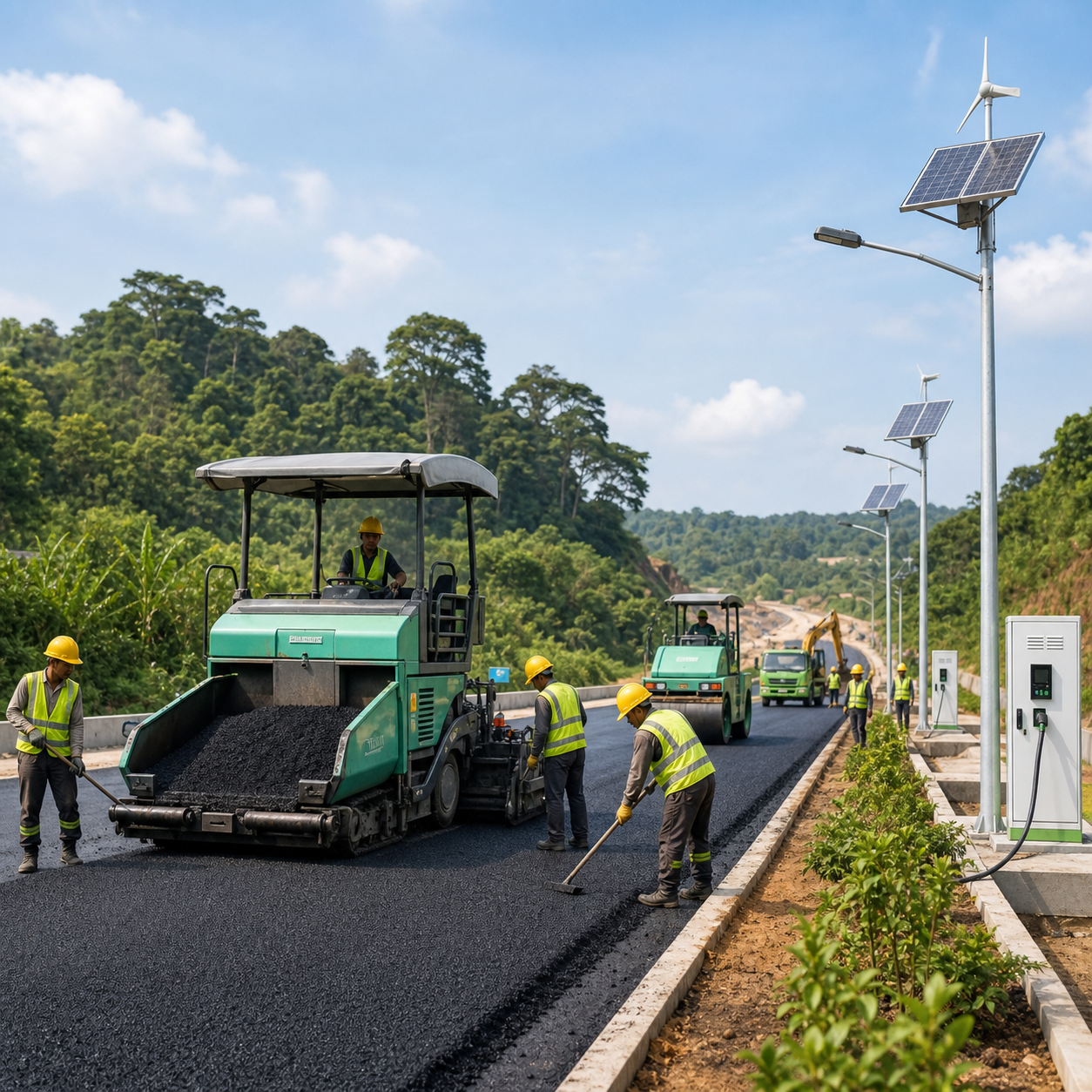 Penerapan Teknologi Hijau pada Proyek Infrastruktur Nasional